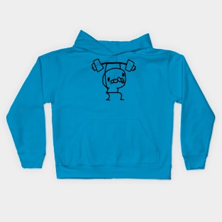 Heavy Lifting Kids Hoodie